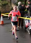 Alyson Dixon (Sunderland Strollers) wins the Ronnie Walker Saltwell 10k Road Race, Gateshead. Photo: David T. Hewitson/Sports for All Pics